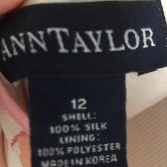 Ann Taylor 100% silk lined Dress - Picture 5 of 5